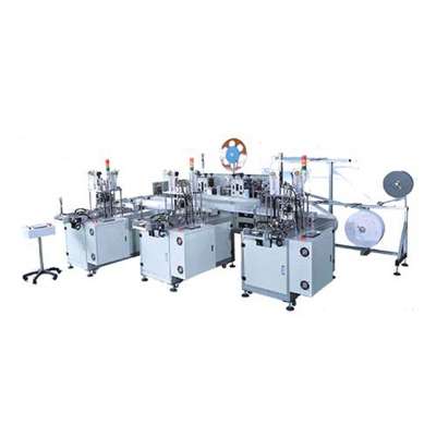 FPM surgical medical equipment face mask machine for earloop face masks medical 3ply pad printing machine